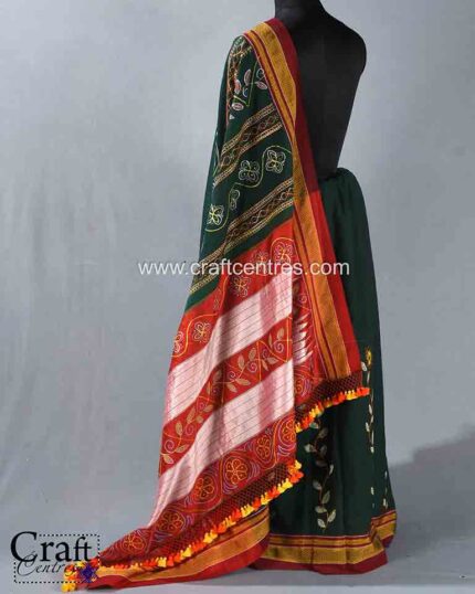 Silk Cotton rogan art saree