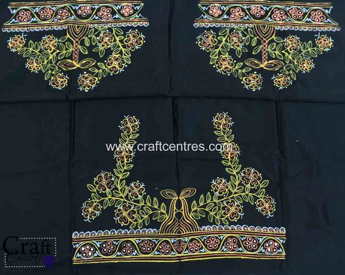 Traditional rogan art blouse material