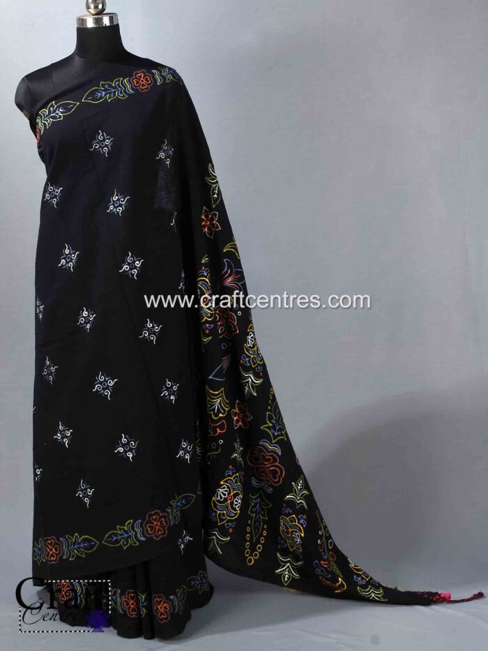 traditional rogan art saree