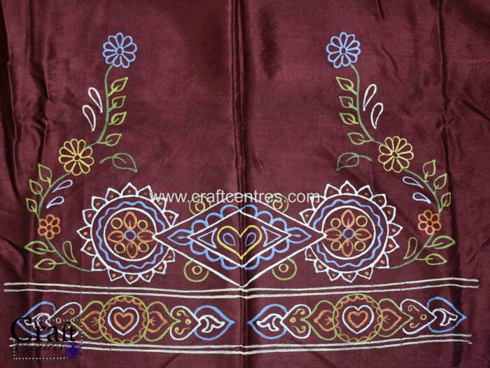 Madhapar Rogan Art blouse piece for saree and lehenga by Ashish Kansara