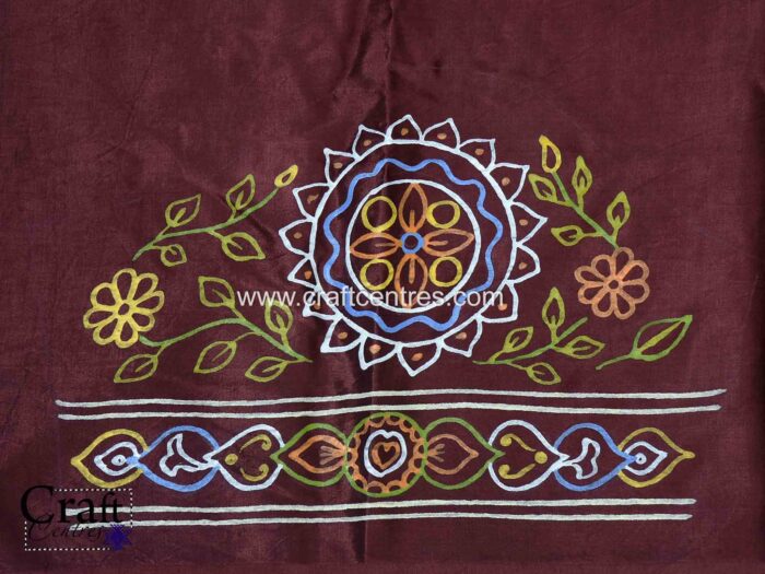 Kutch Rogan painting by Ashish Kansara blouse piece