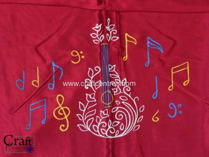 Kutch rogan painting blouse piece for saree and lehenga