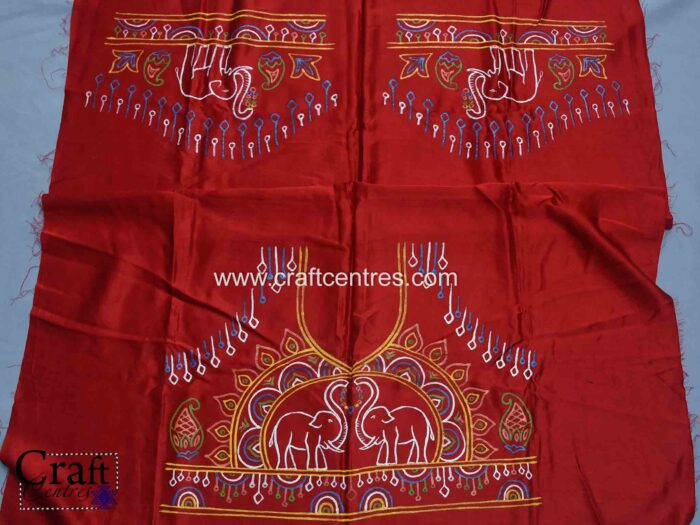 Madhapar rogan art blouse piece for saree and lehenga