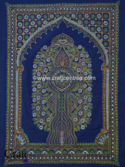 Blue Rogan painting Wall Hanging for Home décor