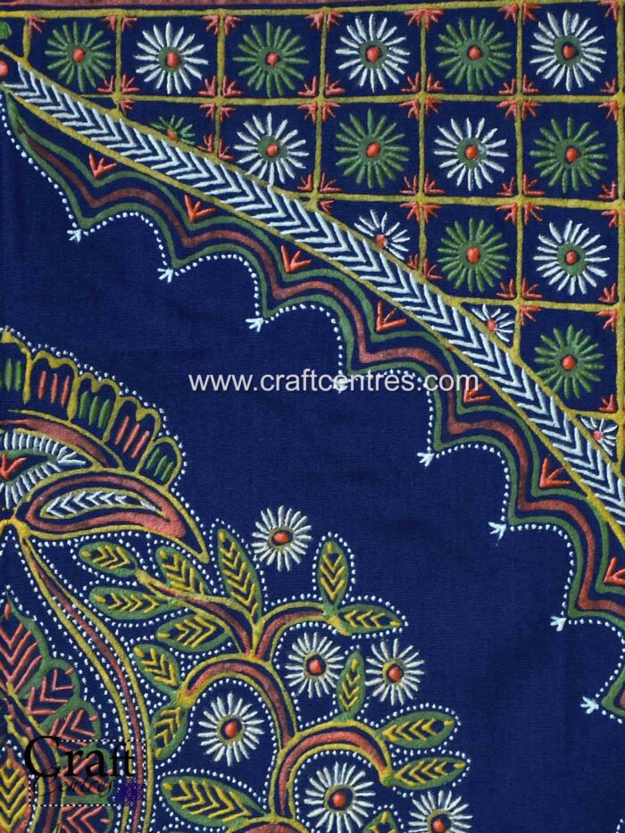 Gujarat tourism promoted Rogan painting wall hanging by Ashish Kansara