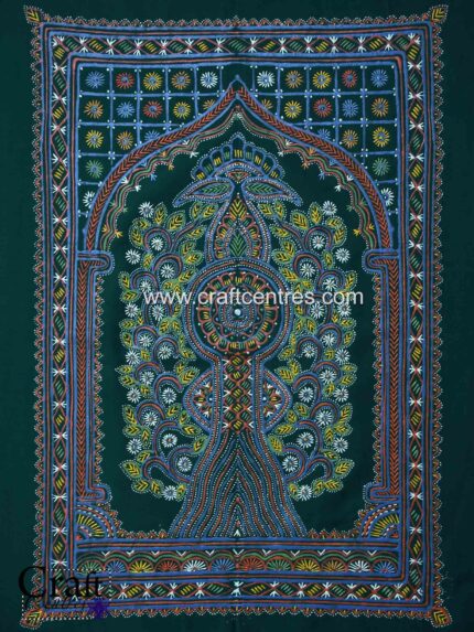 Traditional Rogan art Wall Hanging from Kutch for home décor