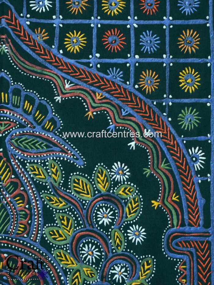 Traditional Rogan painting Wall Hanging from Kutch for home décor