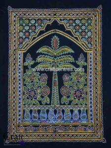 Coconut Tree of Life Rogan Art Painting
