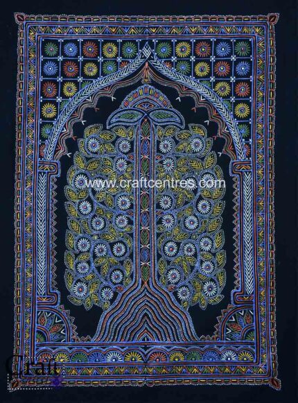 Kachchh Rogan Art Tree of Life Painting