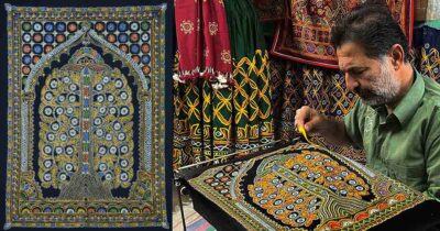 Tree of life Rogan Painting