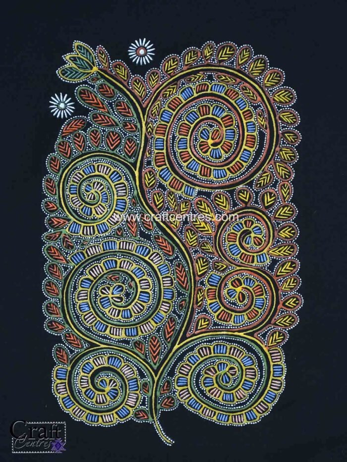 Simple Rogan Art Midnight Tree of Life Rogan Art ra116