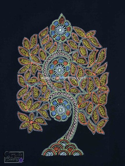 Kalpavriksha Rekha - Rogan Art Panel