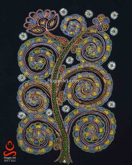 Handcrafted Rogan Art Tree of Life Wall Decor