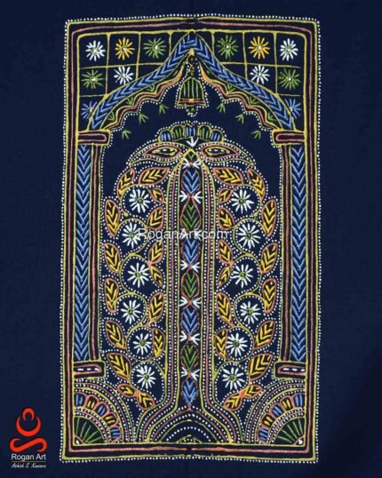 Blue Rogan Art Tree Of Life Painting For Home Decor