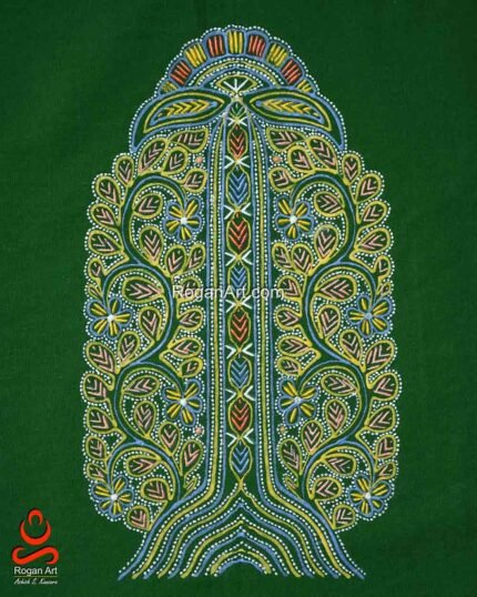 Green Rogan Art Tree Of Life Painting Wall Decor