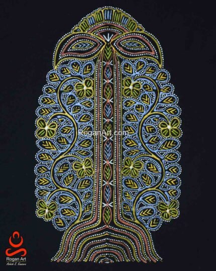 Rogan Art Tree Of Life: Black Canvas