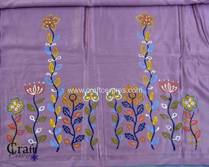 Hand painting rogan art blouse piece