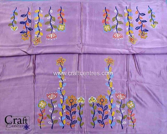 Hand painted rogan painting blouse Material