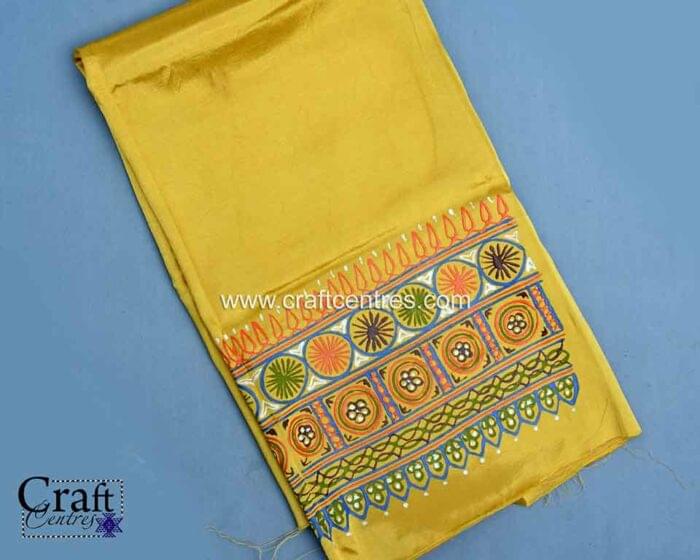 rogan painting madhapar blouse piece