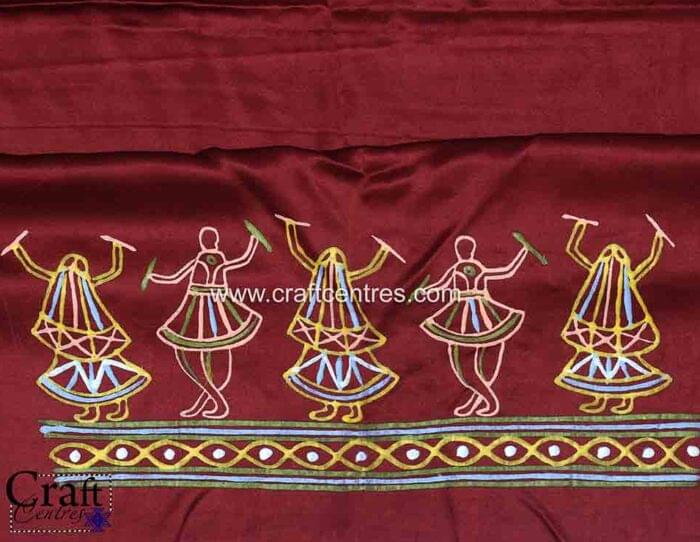 Rogan painting blouse piece
