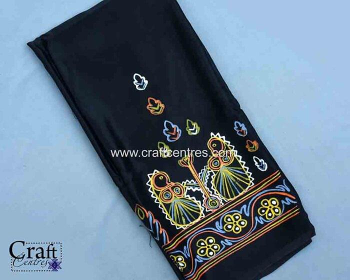 Traditional rogan art blouse piece
