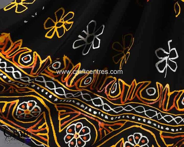 Colourful Rogan painting lehenga