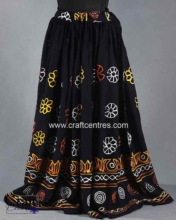 Flowers design traditional rogan art lehenga